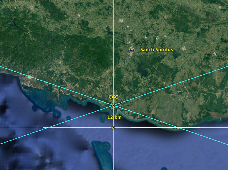 Detalle del Centro Geográfico de Cuba