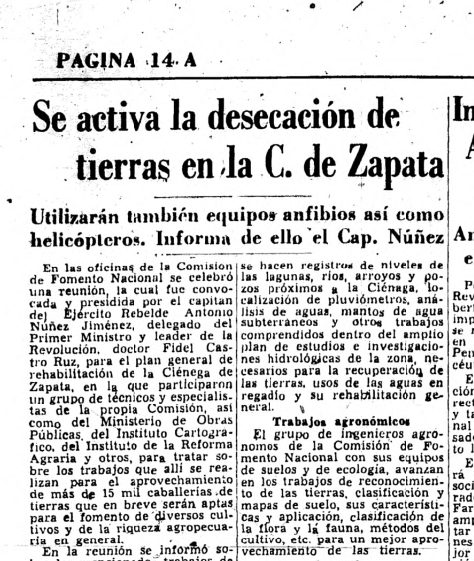 Ciénaga de Zapata -Soplillar