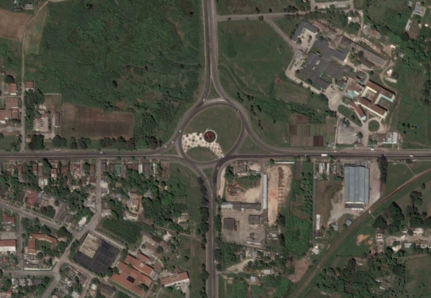 Vista Aérea del monumento a Camilo Cienfuegos en Camaguey
